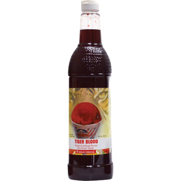 Gold Medal Tiger's Blood 25 Oz. Sno-Kone Syrup 1433