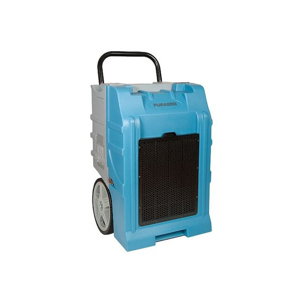 Puraero PortableDehumidifier, 115VAC, 2000sqft PA-70-LGR