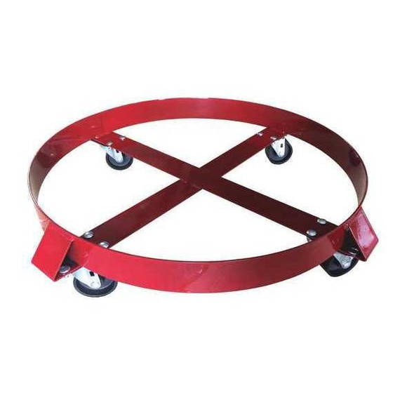 Manufacturer Varies Drum Dolly, 85 gal, 30.75 in L, Red 9TV13