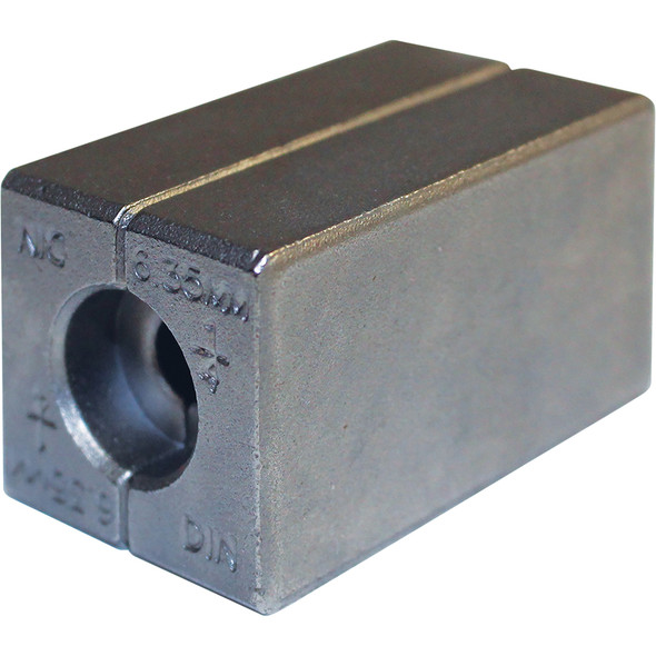 Die - 1/4" - 45° & DIN - w/Grooves (1) PFT210G