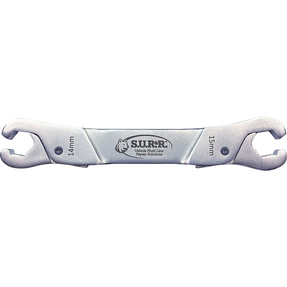 14mm (9/16") & 15mm (19/32") Line Wrench (1) RLW1415