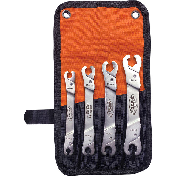 Ratcheting Line Wrench Set (1) RLW400