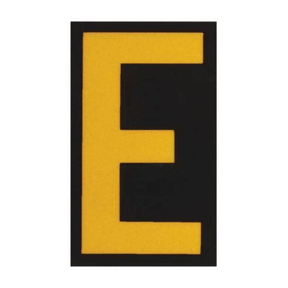 Brady LetterLabel,2-7/8inH,1-3/4inW,PK25 5000-E