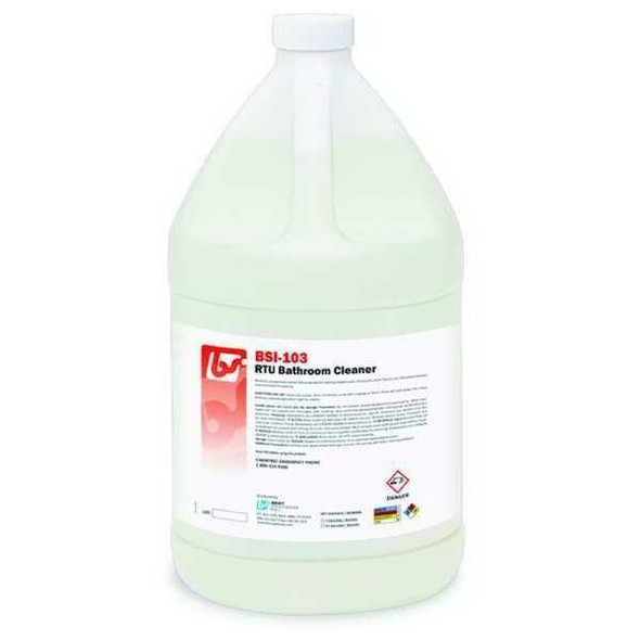 Best Sanitizers Bathroom Cleaner,Bottle,1 gal.,Fresh,PK4 BSI1031