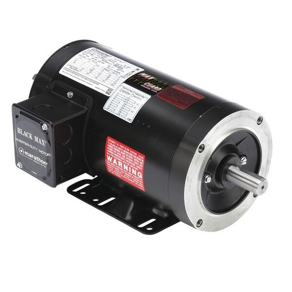 Leeson Vector Motor,4.5 lb-ft,1 HP,230/460 V 145THTR5376