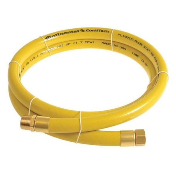 3/4" x 5 ft PVC Coupled Multipurpose Air Hose 250 psi YL