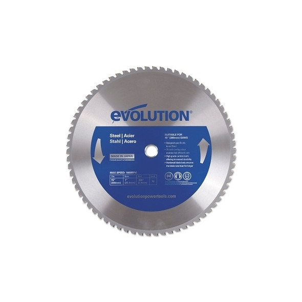 Industrial Saw Blade, 15 in, 1 in Arbor, 1600 rpm, 70 Teeth