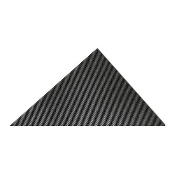 Notrax Black Switchboard Runner, 1/4 in Thick, Vinyl 830C0048BL