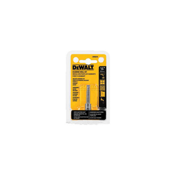 DeWalt Diamond Drill Bit DW5572 1/4"" Diameter For Tile