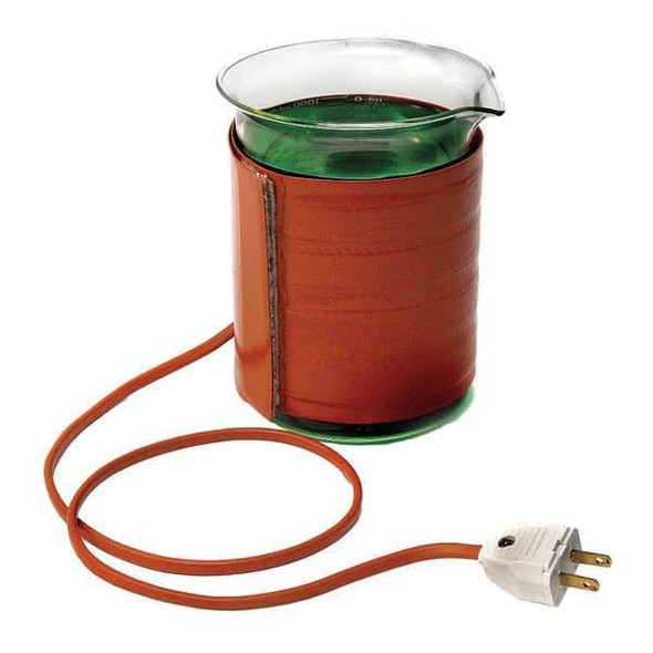 Briskheat Griffin Beaker Heater, Silicone Rubber, 120VAC, 600 mL, 250W GBH0600-1