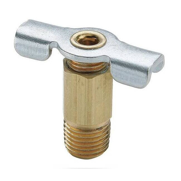 Parker Brass Drain Cock Ball Valve Inline 1/8" DC602-2