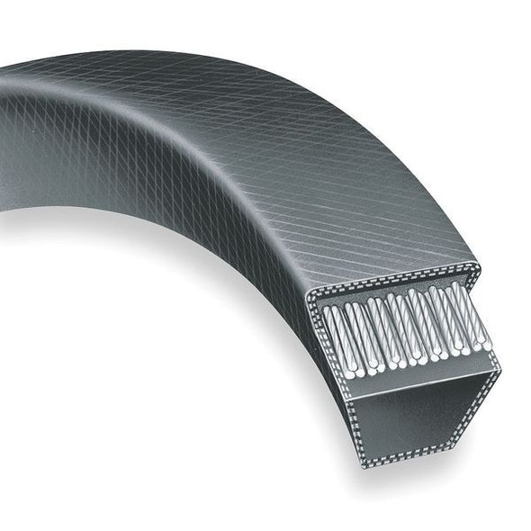 B102 Classical V-Belt, 105 in Outside Length, 21/32 in Top Width, 13/32" Thickness, 1 Ribs
