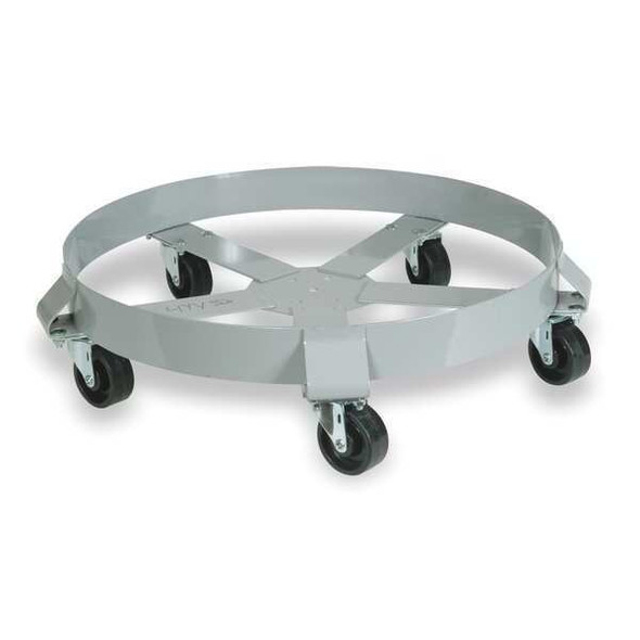 Manufacturer Varies Drum Dolly, 55 gal, 24.875 in L, Gray 1XWA1
