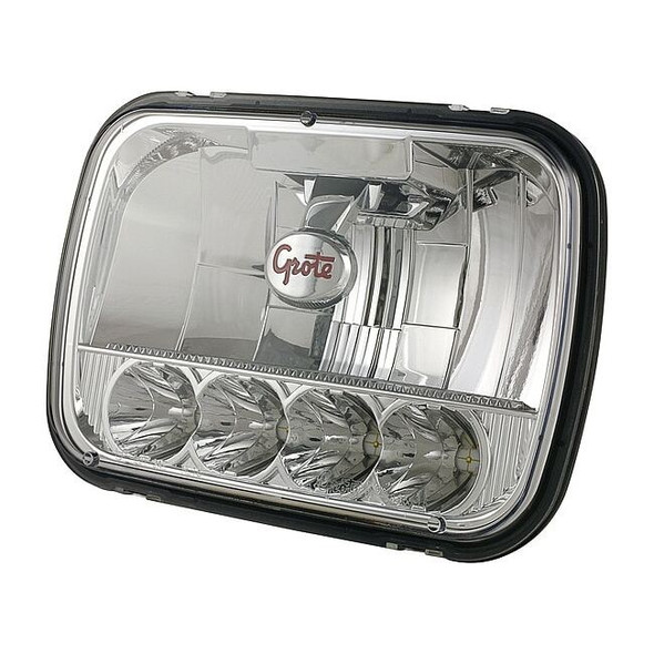Grote SealedBeam Headlight,361 lm,886 lm,Squar 90951-5