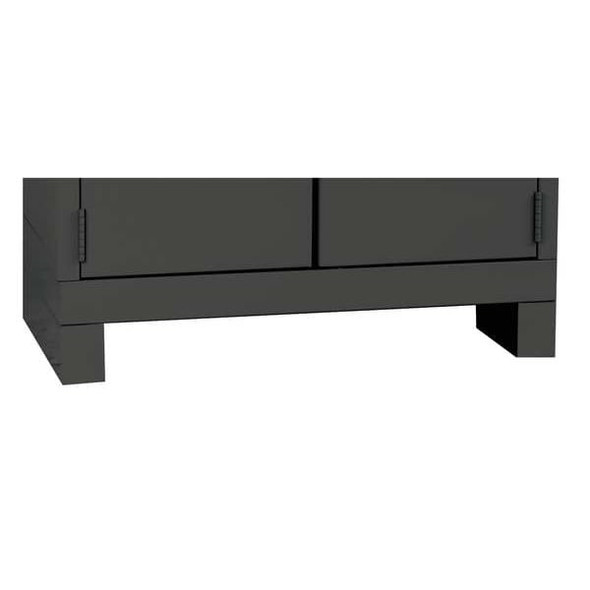 Hallowell Cabinet Leg Kit,H 4,D 24,PK2 HWC4LK-4G-CL