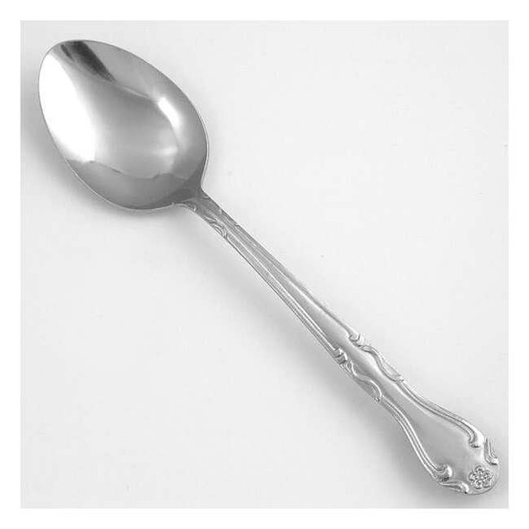 Walco Serving Spoon,8 1/4 in L,Silver,PK24 WL1103