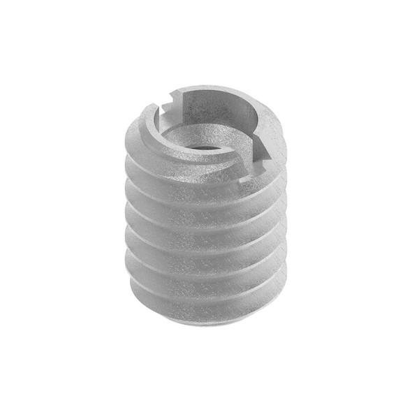 Thin Wall Self Locking Thread Insert, M4-0.70 Int Thrd Sz, Steel, 5 PK