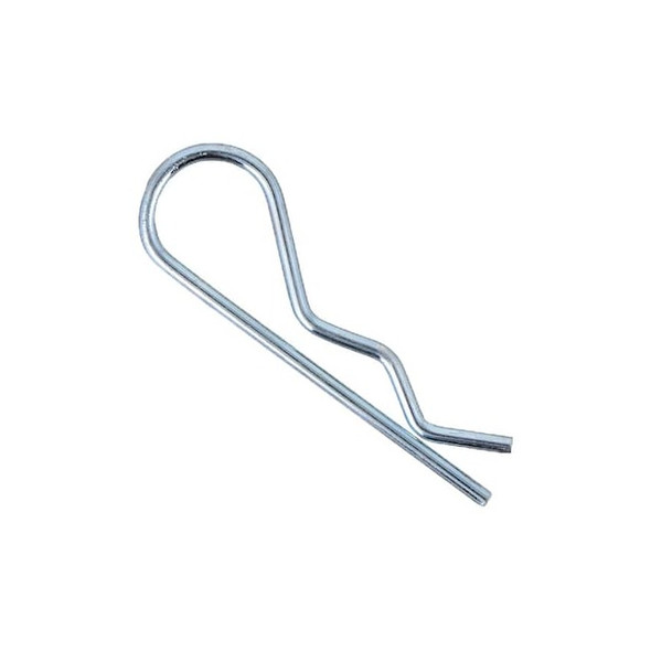 Bridge Cotter Pin, 3/64 in Dia, 19/32 in L, Spring Wire, 250 PK