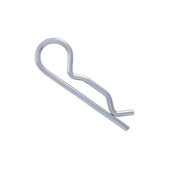 Bridge Cotter Pin, 9/64 in Dia, 3 in L, Spring Wire