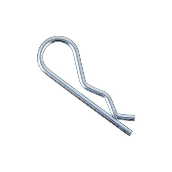 Bridge Cotter Pin, 5/64 in Dia, 1-9/16 in L, Spring Wire
