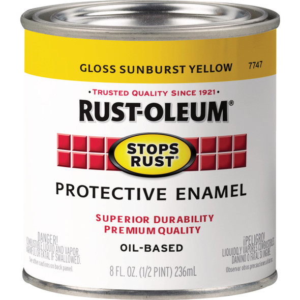 Stops Rust Sunburst Yeellow Enamel 7747730 773551