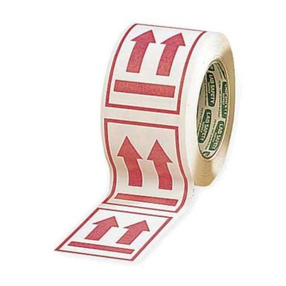 Manufacturer Varies 4" x 6" White Shipping Labels, Up Arrows, Pk500 3WRW6