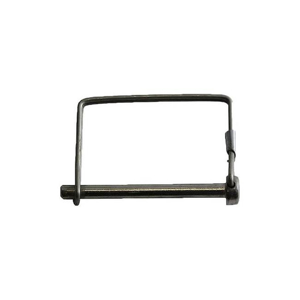 Double Wire Snap Safety Pin, 5/16 in Dia, 2-1/2 in Lg, 2-3/4 in Shank Lg, 1 PK