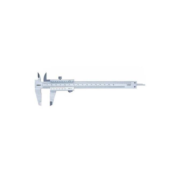 Insize Vernier Caliper,0 to 12"Range,2.50"Jaw D 1205-3002E
