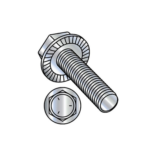 Manufacturer Varies 5/16-18X2 SERRATE HEX FLANGE FT GR5 ZINC,PK750 3132MWW5