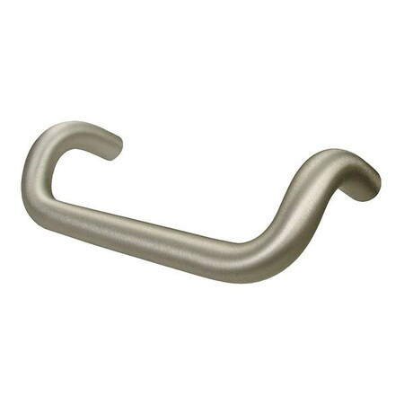 Monroe Pmp Offset Pull Handle, Aluminum, Matte, Threaded Holes PH-0259