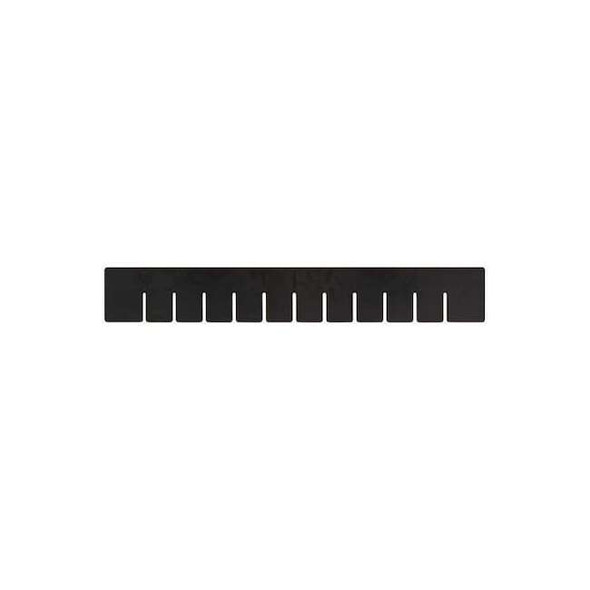 Quantum Storage Systems Short Divider, Black, 6 PK DS93060
