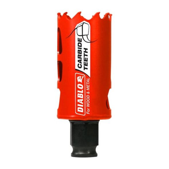 Diablo Hole Saw,Diameter:1 3/8",Carbide Tipped DHS1375CT
