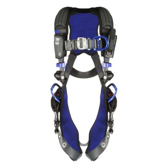 3m Dbi-Sala Harness,L,Gray,Quick-Connect,Polyester 1113422