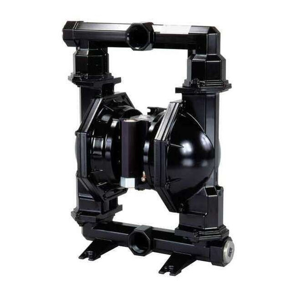 Double Diaphragm Pump, Aluminum, Air Operated, Nitrile, 172 GPM