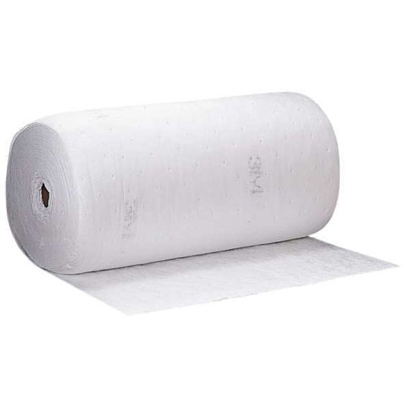 3m Absorbent Roll,Oil-Based Liquids,White HP-100 3m Absorbent Roll,Oil-Based Liquids,White HP-100