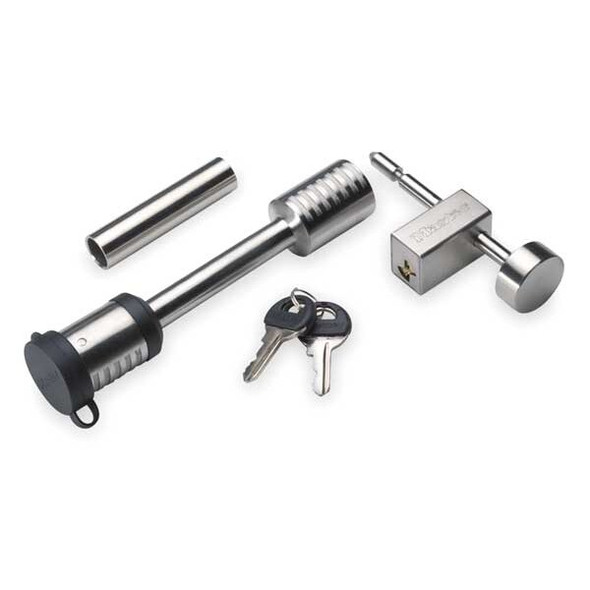 Master Lock Receiver/Coupler Lock Set,1/2 and 5/8 In 1481DAT