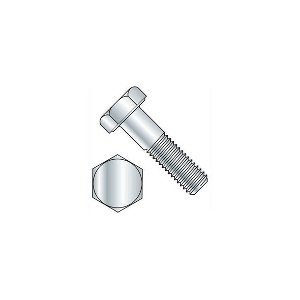 Hex Cap Screw - 3/8-16 x 1"" - 18-8 Stainless Steel - FT - UNC - Pkg of 100 - Br