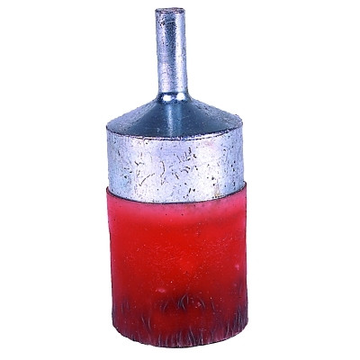 Polyflex Crimped Wire Hollow End Brushes, Steel, 16,000 rpm, 3/4" Pack of 10