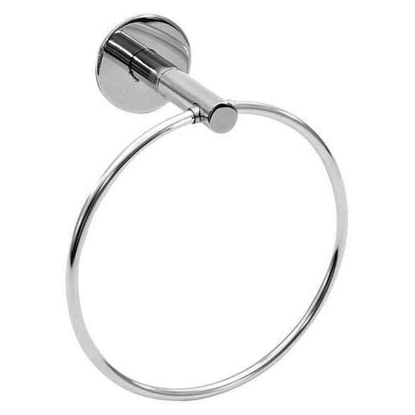 Wingits Towel Ring,Chrome,Modern Elegance,6 In WMETRINGPS