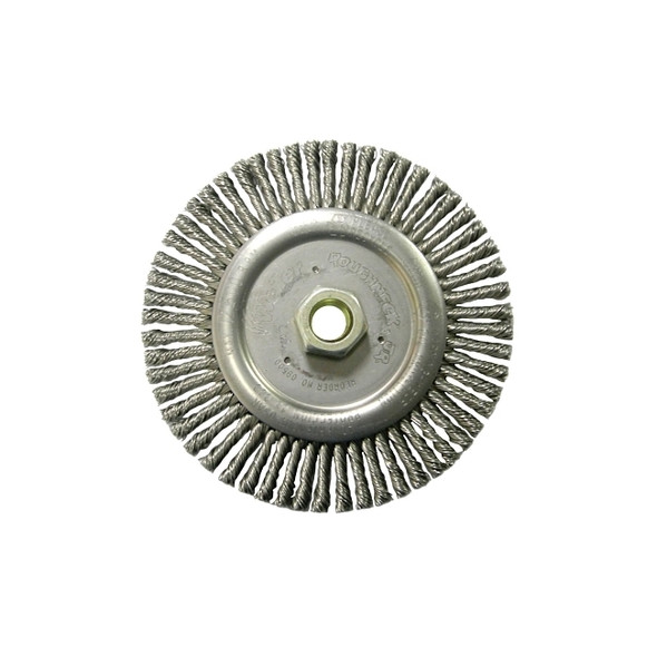 Roughneck® Stringer Bead Wheel, 6 in dia x 3/16 in Face W x 5/8 in-11 UNC x  0.020 in, 12500 RPM, 1 EA/EA
