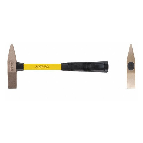 Ampco Safety Tools Scaling Hammer,1 lb.,Fiberglass Handle H-602FG