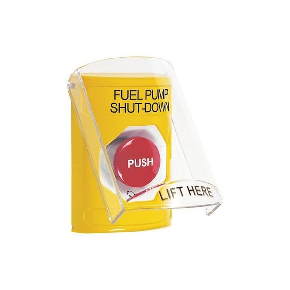 Fuel Pump Shutdown Push Button,2-7/8" D