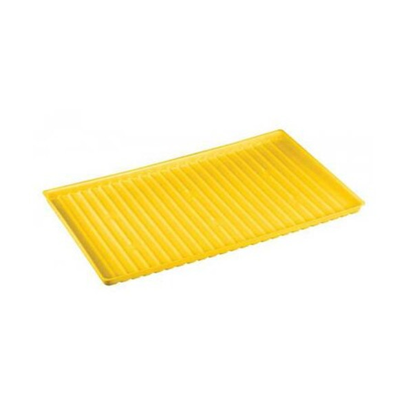 Justrite SafetyCabinetTray,Yellow,Polyethylene 29050 Justrite SafetyCabinetTray,Yellow,Polyethylene 29050
