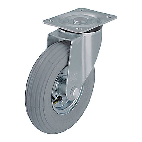 Manufacturer Varies Plate Caster,Swivel,Rubber,10 1/4"H L-P 220R-SG Manufacturer Varies Plate Caster,Swivel,Rubber,10 1/4"H L-P 220R-SG