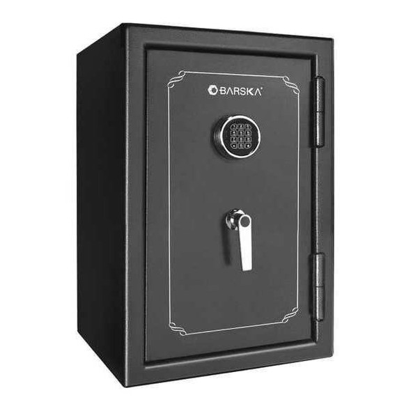 Fire Rated Security Safe, with Digital Keypad 169 lb, 3.45 cu ft, Steel
