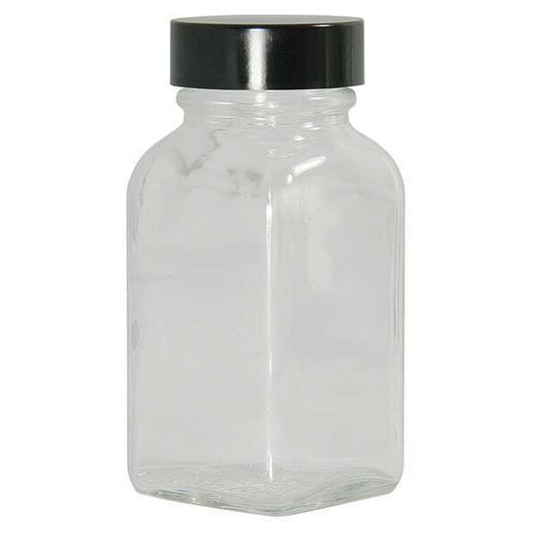 Qorpak Bottle,Sfty Ctd,2 Oz,Glass,Tablet,PK144 GLC-01305