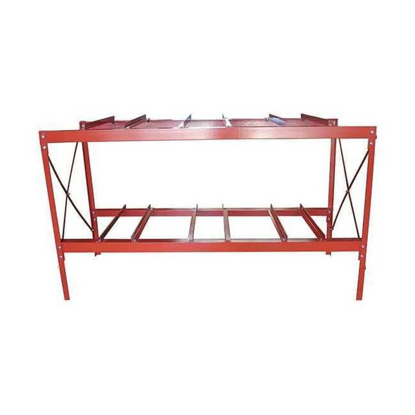 Dayton Drum Rack,55 gal,Dia. 23 1/2in,Red 31CA30