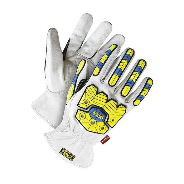 Bdg Cut-Resistant Leather Gloves, Cut Level A5 ,XL 1 PR 20-9-10697-XL