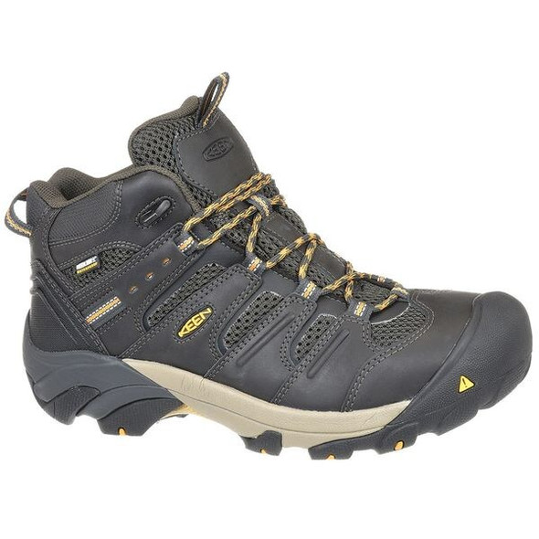 Men's Hiker Boot, 10 1/2 EE, Steel Toe, 5 in H, Raven/Tawny Olive, 1018079
