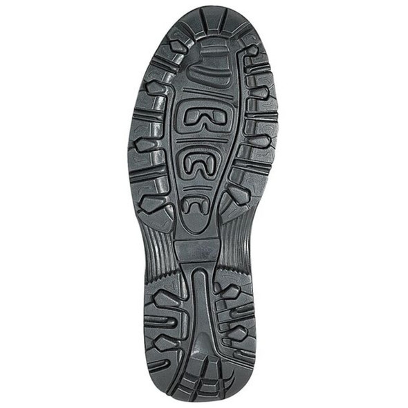 Florsheim Men's Chelsea Boot, 13 W, Steel Toe, 6 in H, Black, FE690 FE690